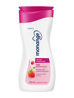 MONANGE HIDRATANTE FRUTAS VERMELHAS 200ML